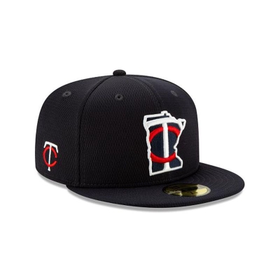 Minnesota Twins Gorra | New Era MLB 2021 Spring Training 59fifty Fitted Cap Mexico - Azules